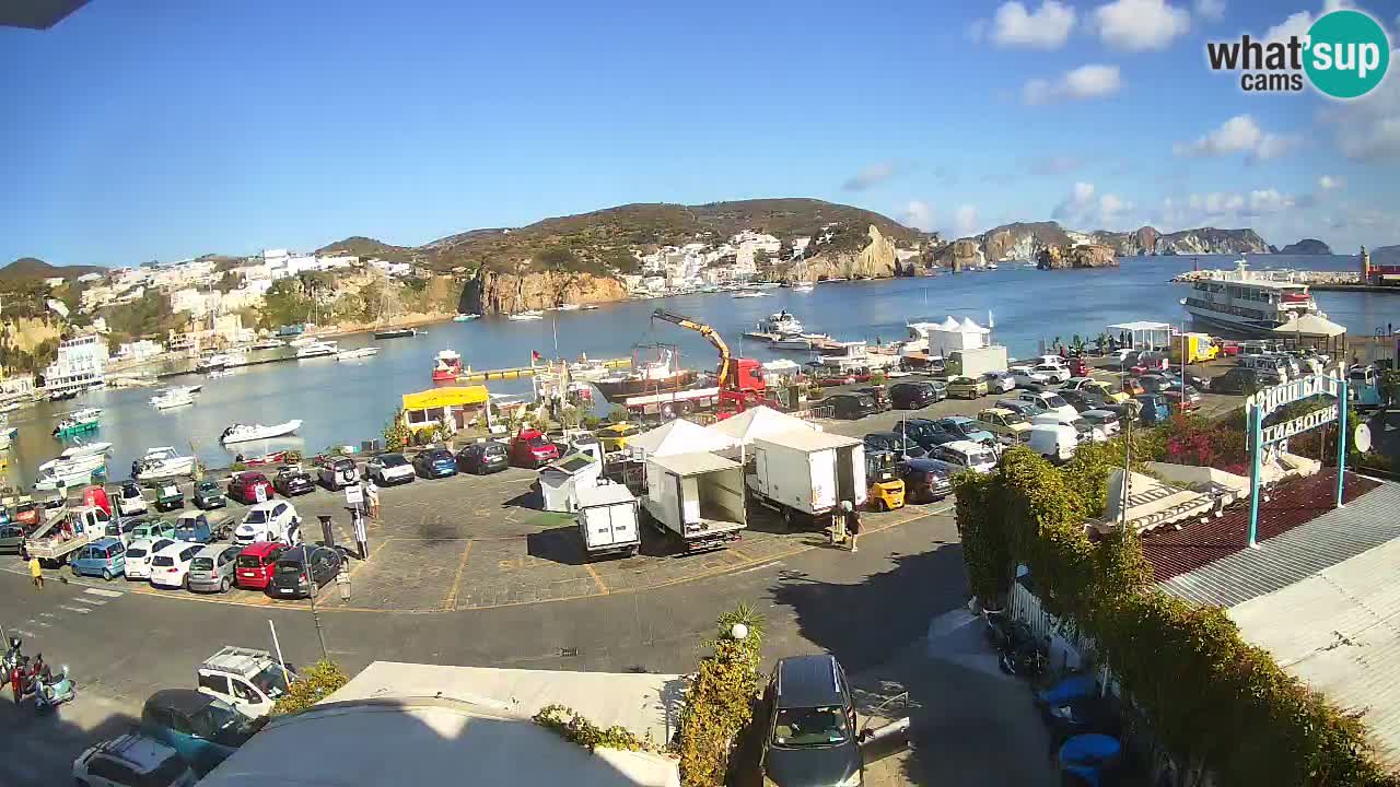 Ponza port webcam – Island of Ponza