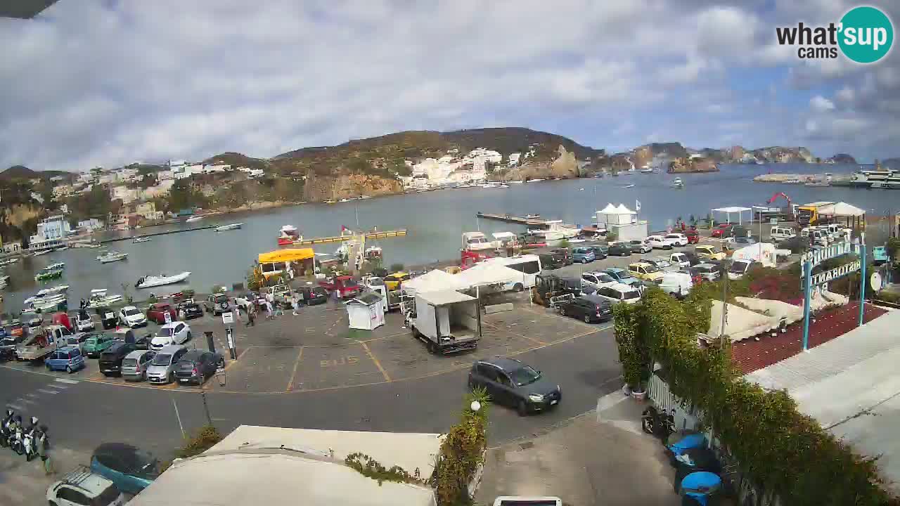 Ponza port webcam – Island of Ponza