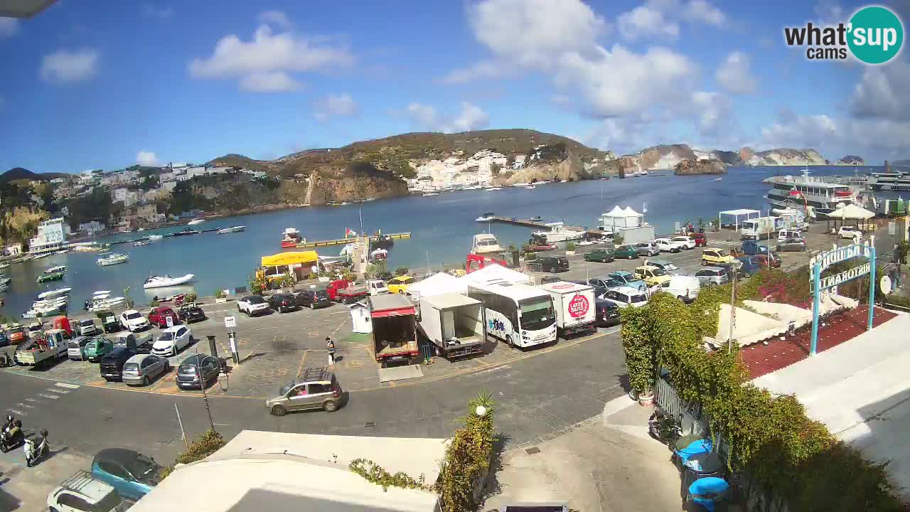 Webcam del puerto de Ponza – Isla de Ponza