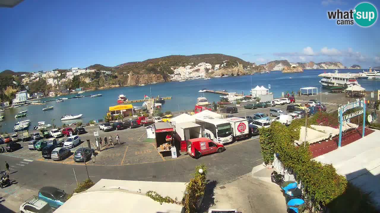 Ponza port webcam – Island of Ponza