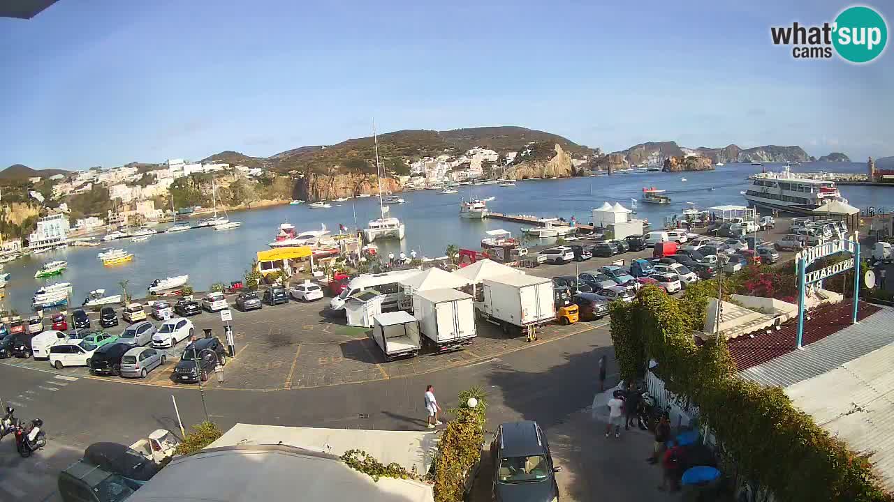 Ponza port webcam – Island of Ponza