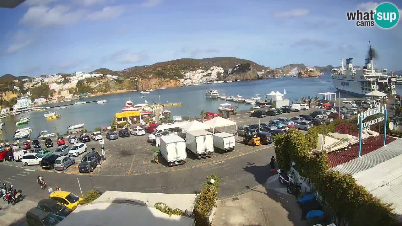 Ponza port webcam – Island of Ponza