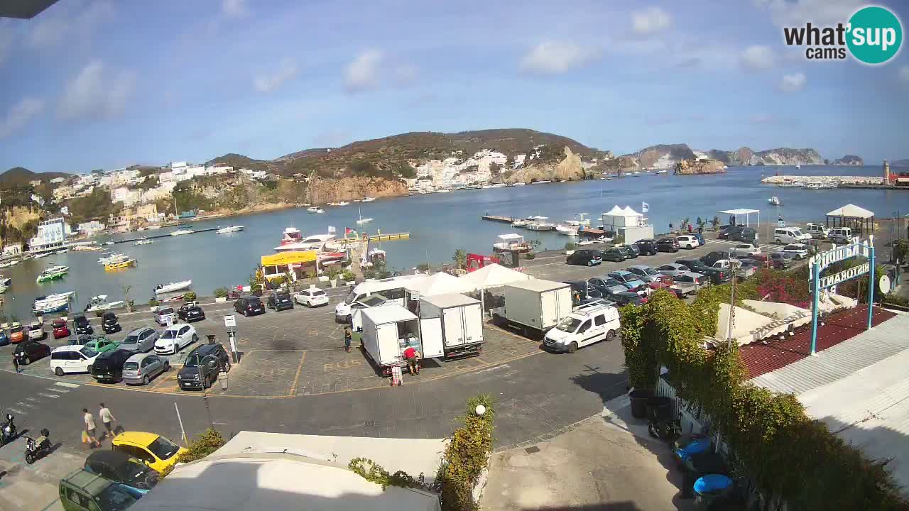 Ponza port webcam – Island of Ponza