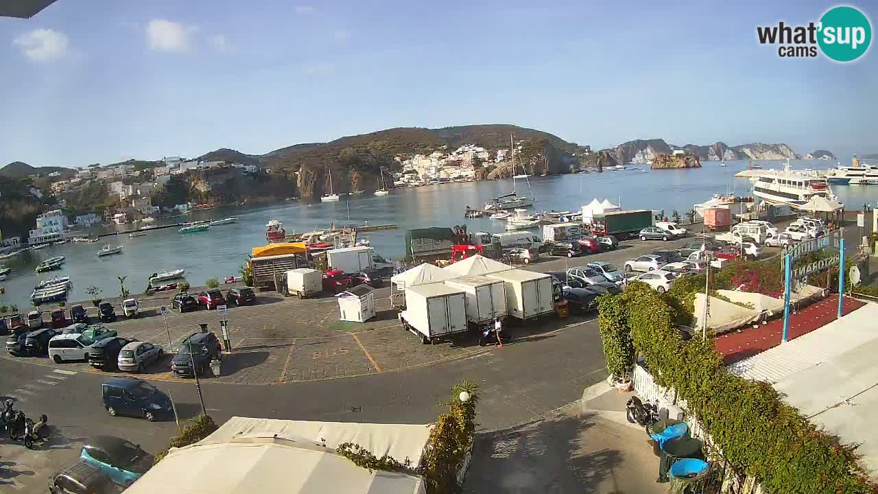 Webcam du port de Ponza – Île de Ponza
