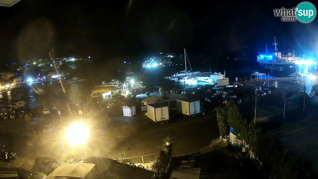 Insel Ponza Hafen webcam – Italien