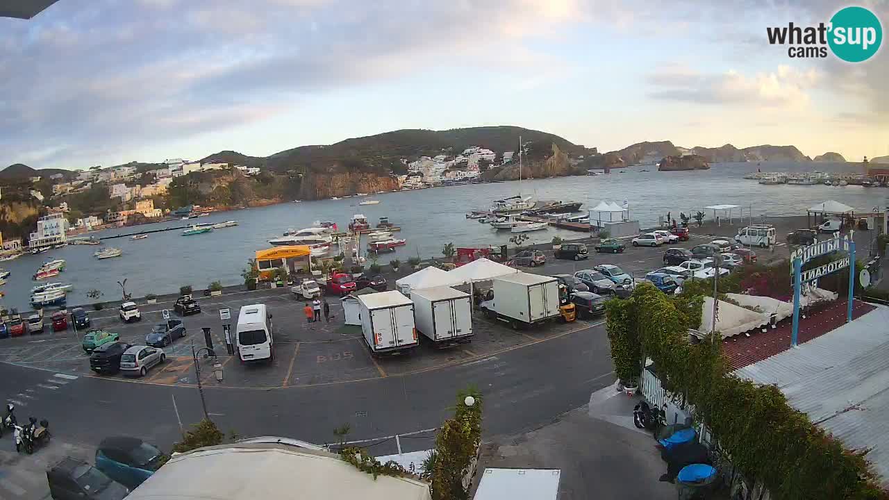 Webcam du port de Ponza – Île de Ponza