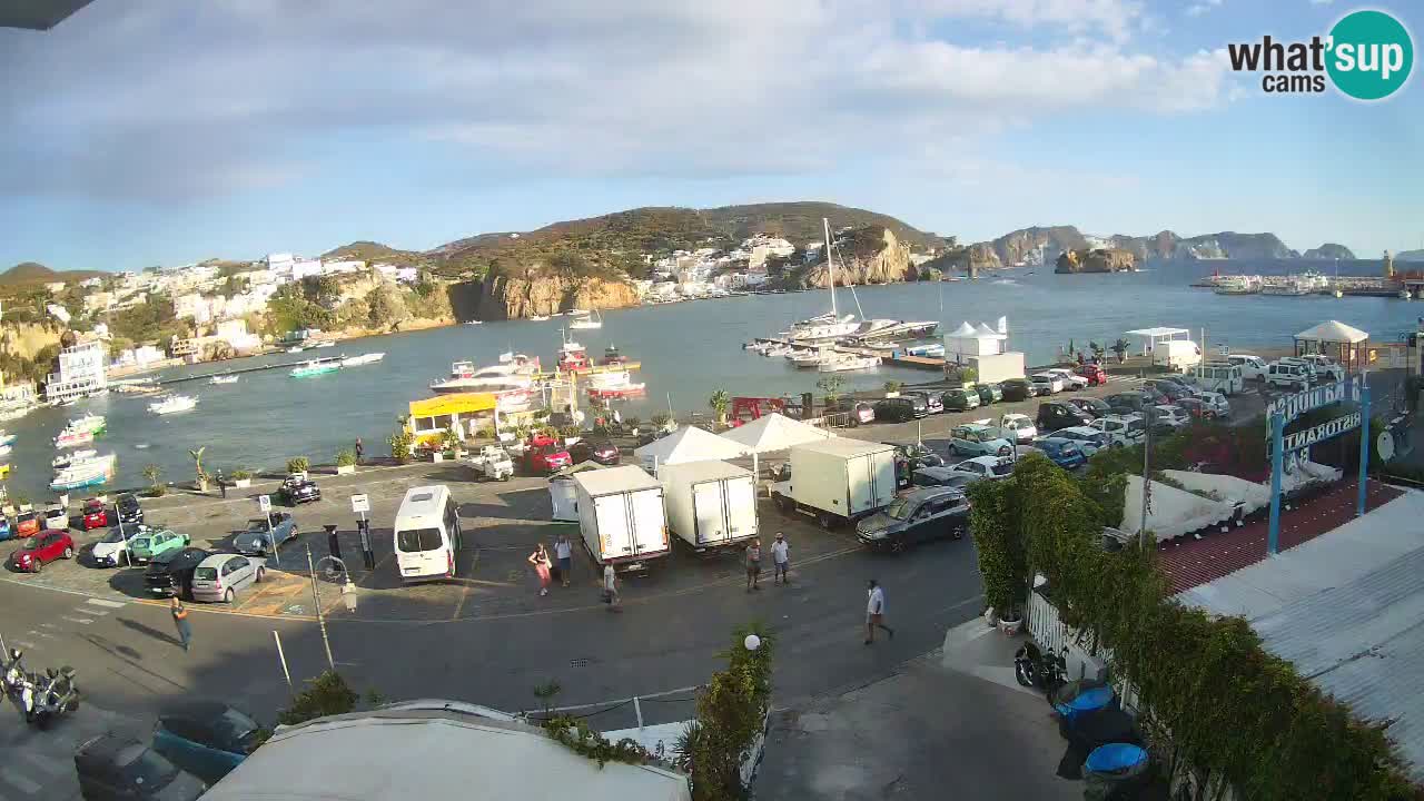 Ponza port webcam – Island of Ponza