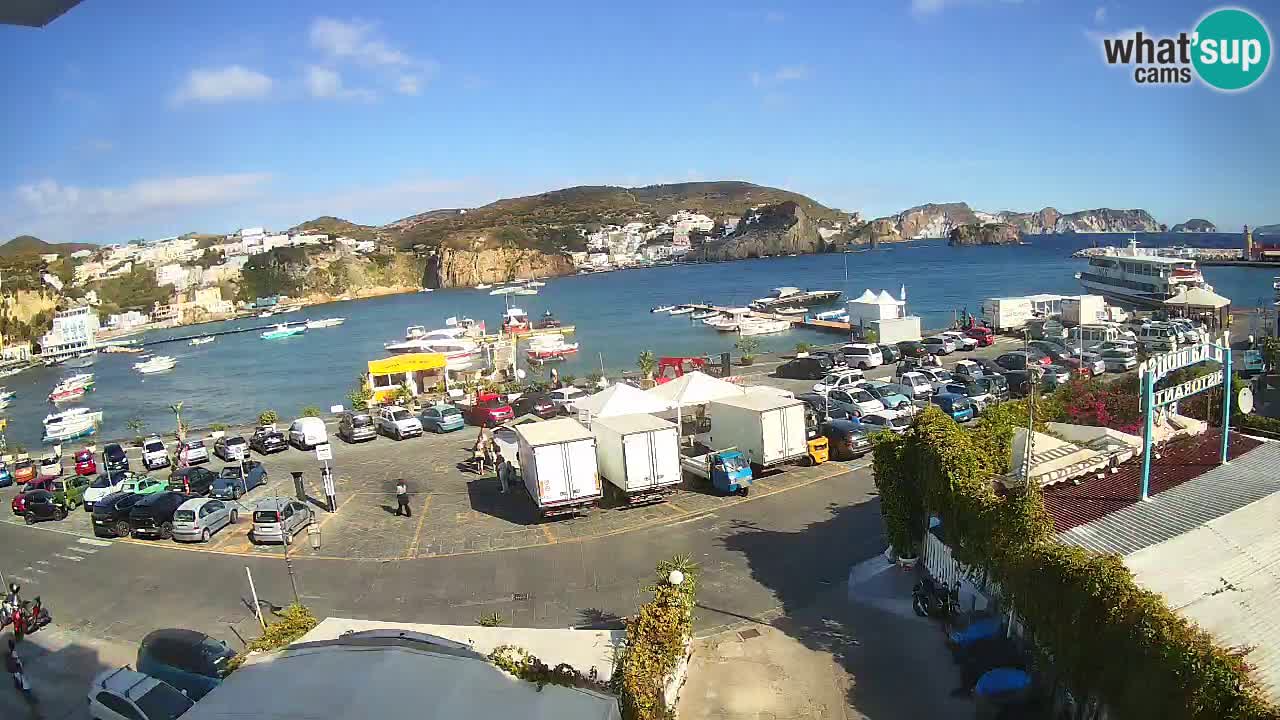 Webcam du port de Ponza – Île de Ponza