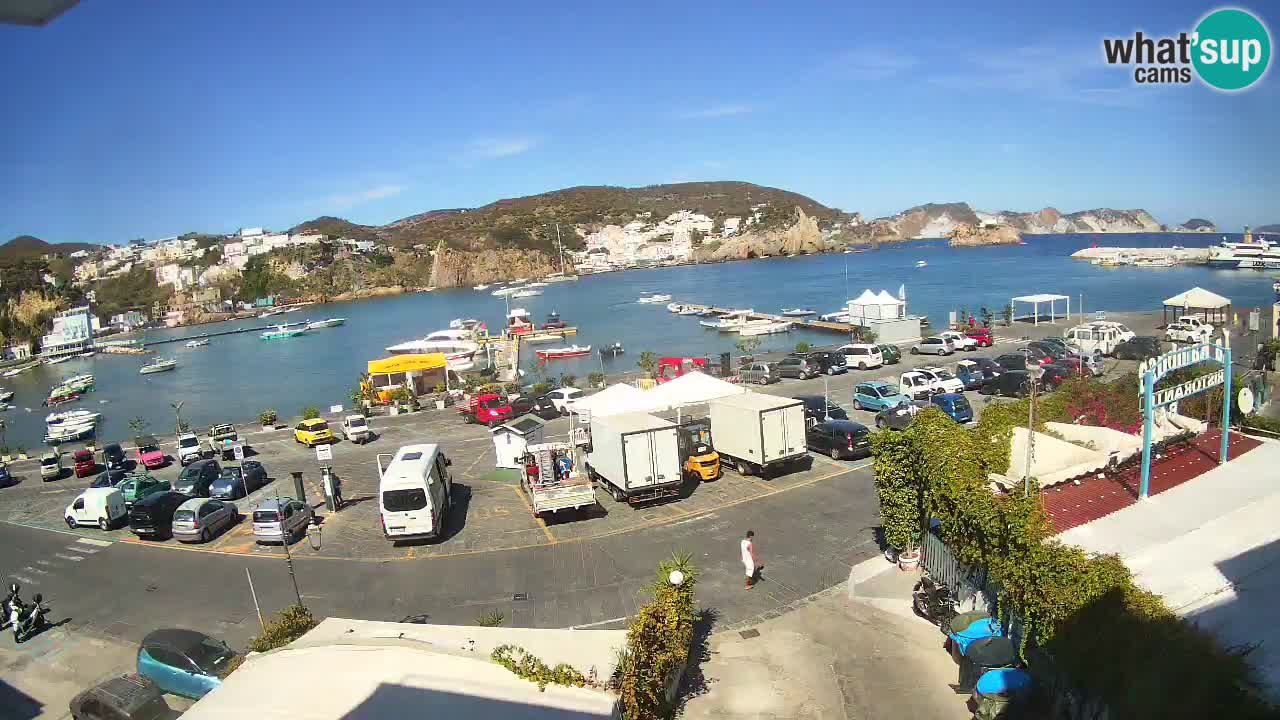 Ponza port webcam – Island of Ponza