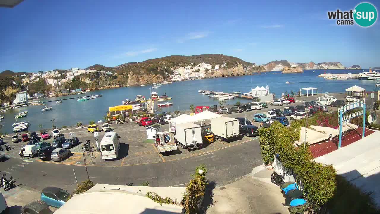 Web kamera luka Ponza – otok Ponza