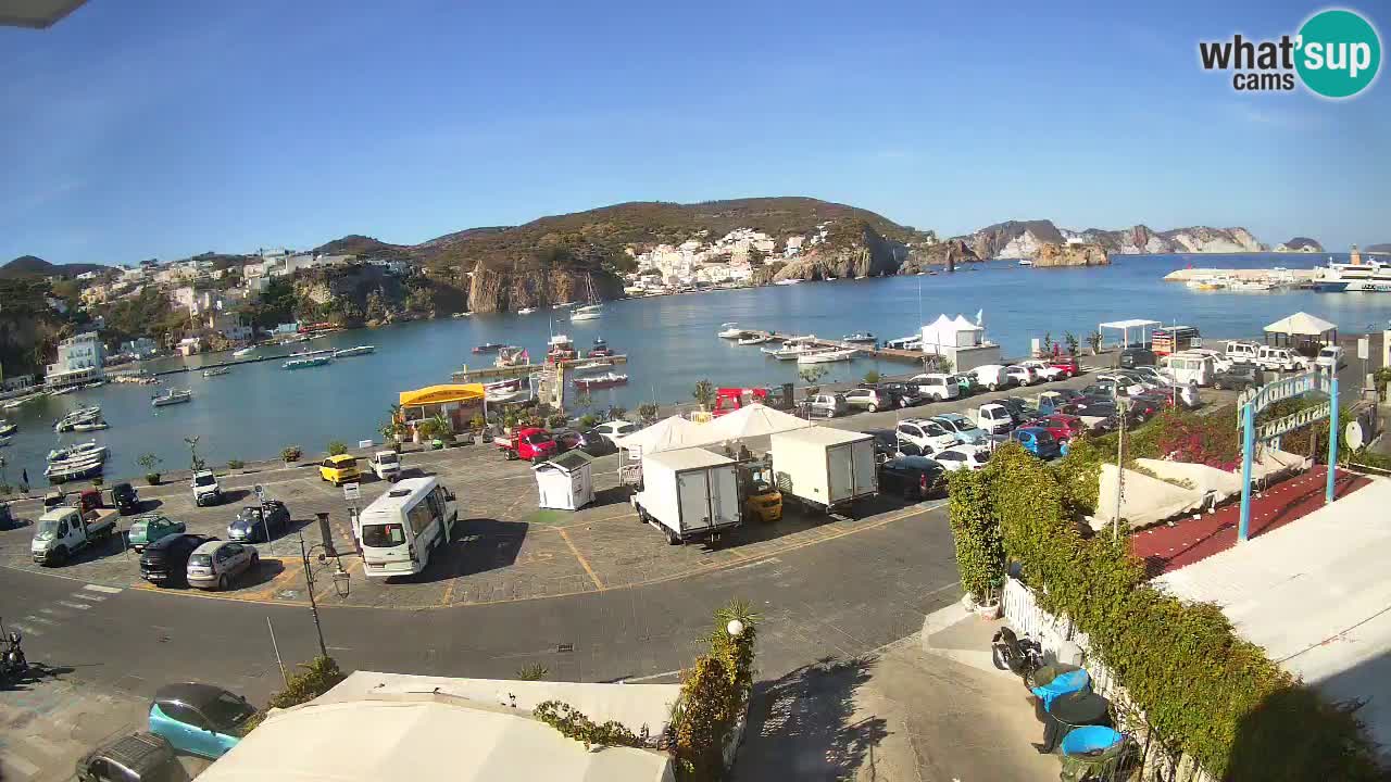 Web kamera luka Ponza – otok Ponza