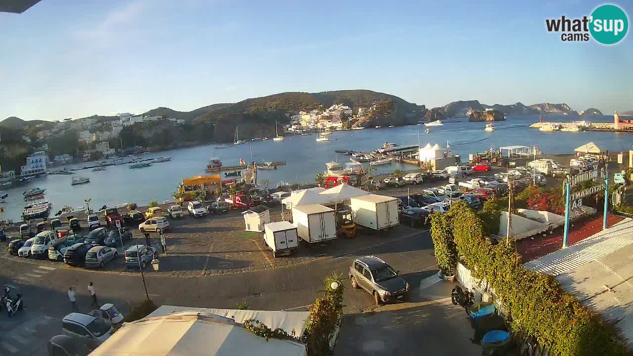 Ponza port webcam – Island of Ponza