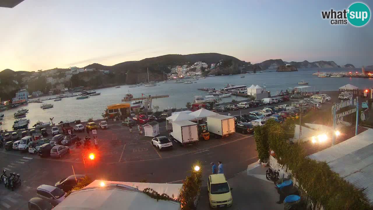Webcam du port de Ponza – Île de Ponza