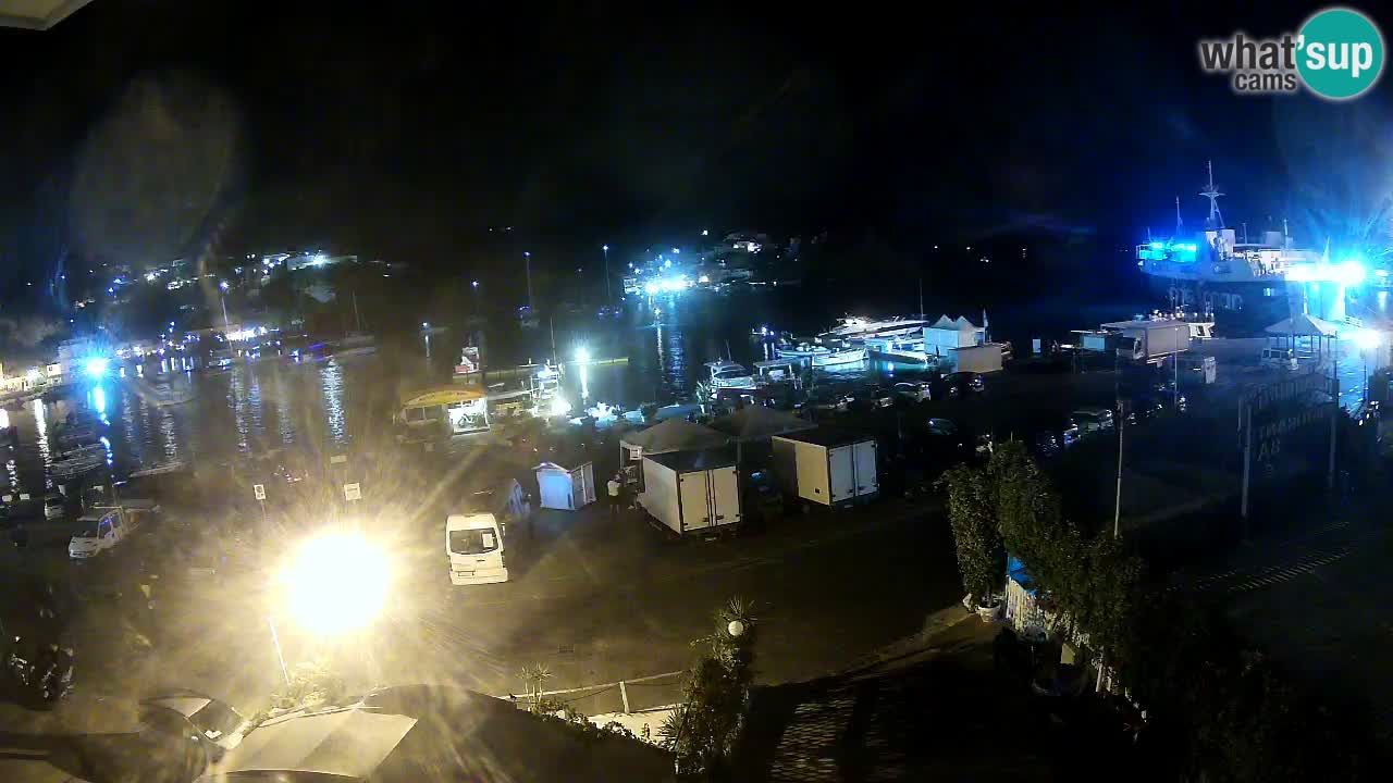 Insel Ponza Hafen webcam – Italien