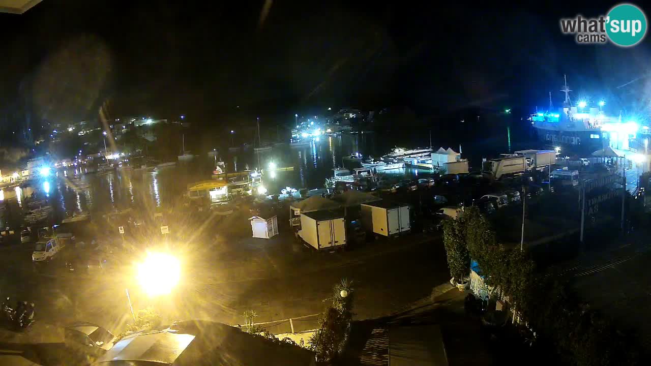 Insel Ponza Hafen webcam – Italien
