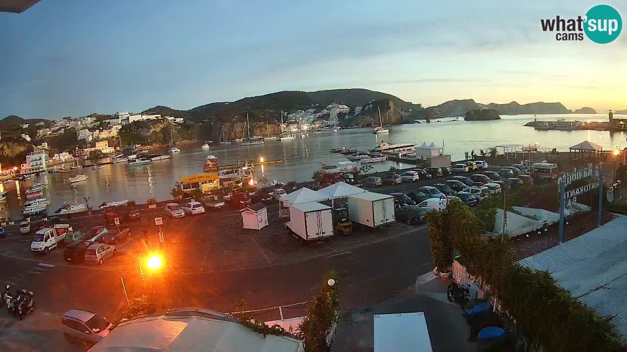 Webcam du port de Ponza – Île de Ponza