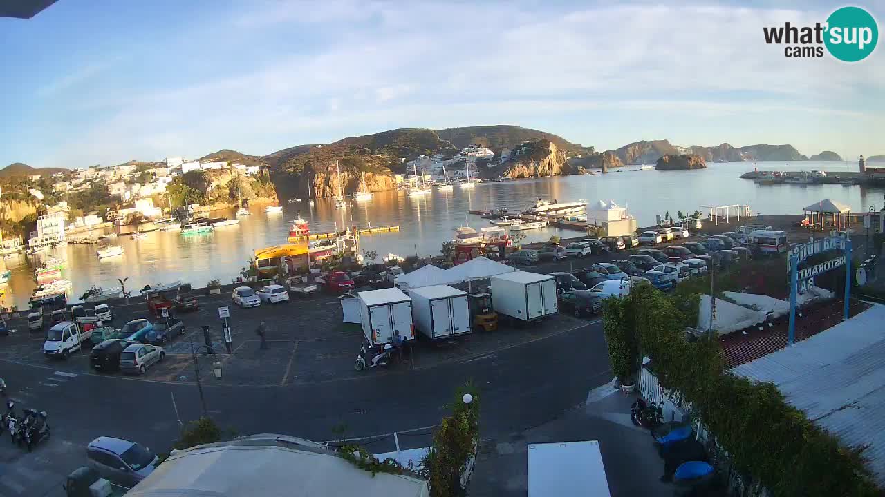 Webcam du port de Ponza – Île de Ponza