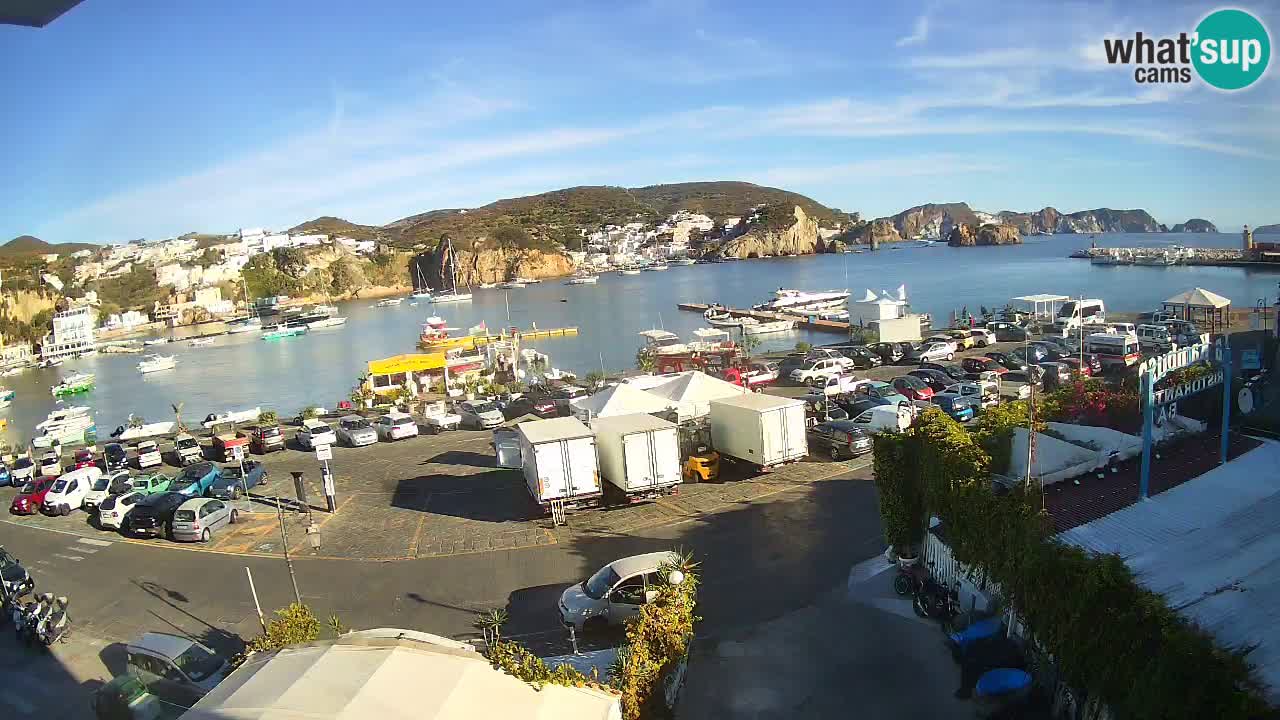 Web kamera luka Ponza – otok Ponza