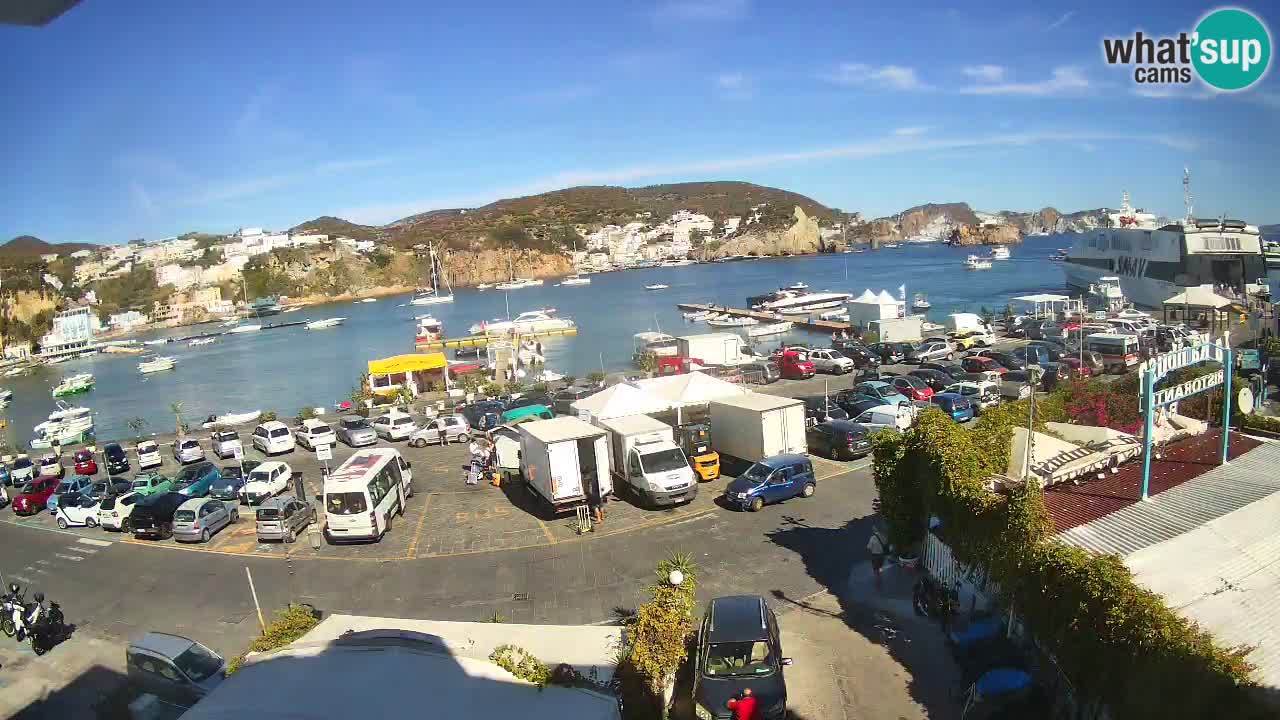 Ponza port webcam – Island of Ponza
