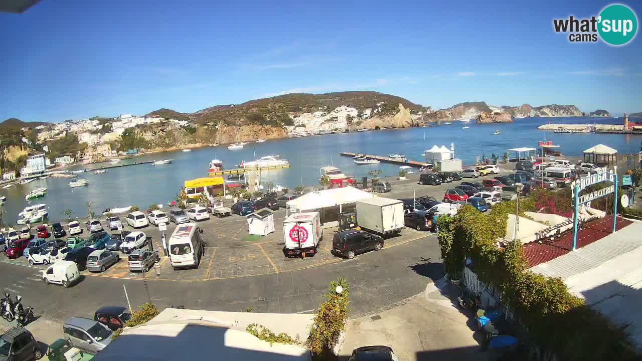 Insel Ponza Hafen webcam – Italien