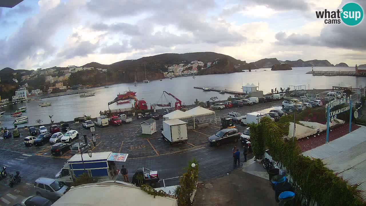 Ponza port webcam – Island of Ponza