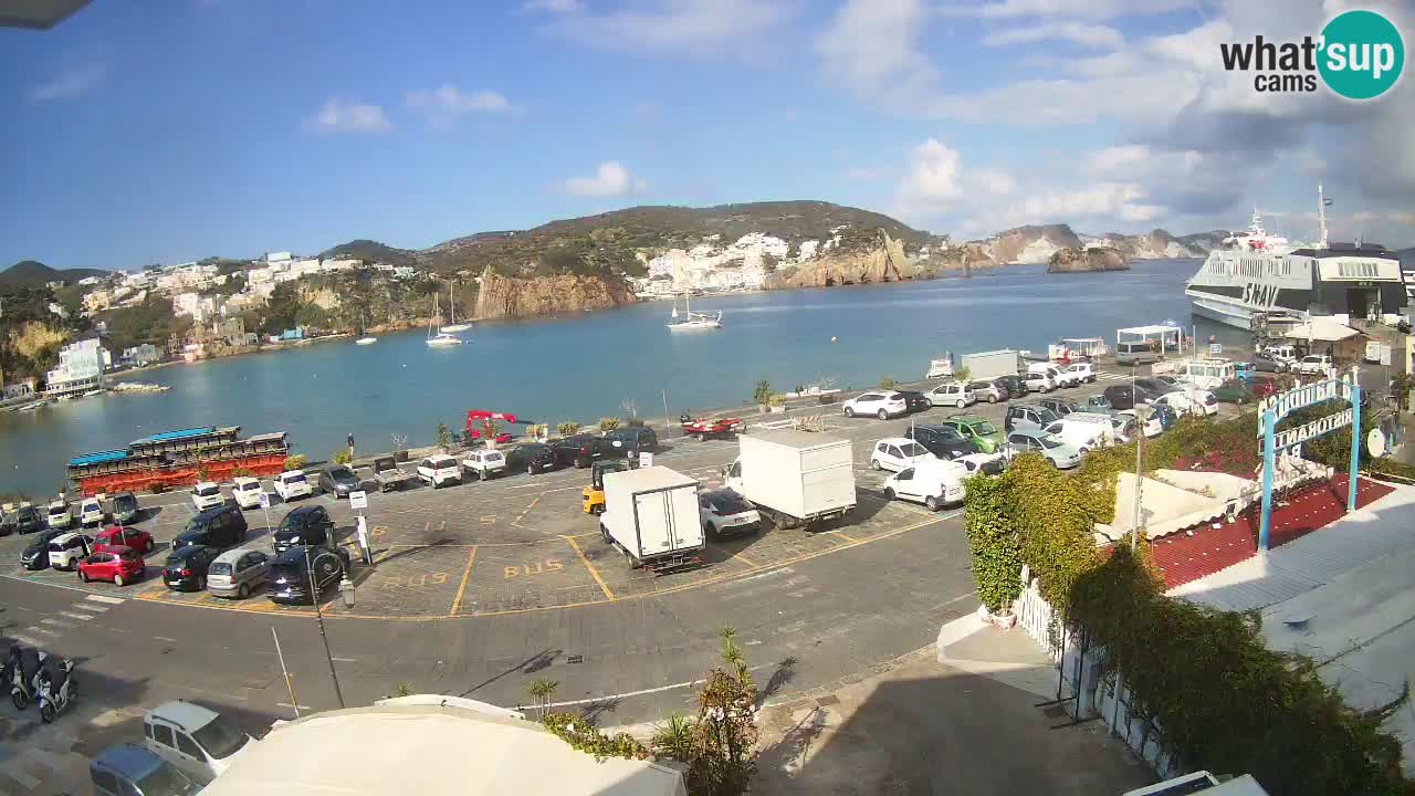 Ponza port webcam – Island of Ponza