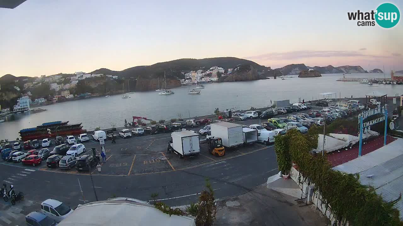 Ponza port webcam – Island of Ponza