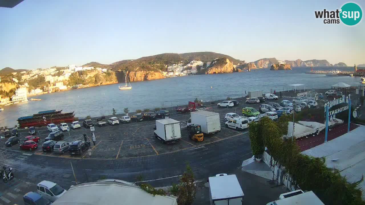 Ponza port webcam – Island of Ponza