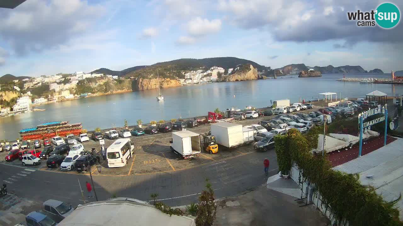 Webcam du port de Ponza – Île de Ponza