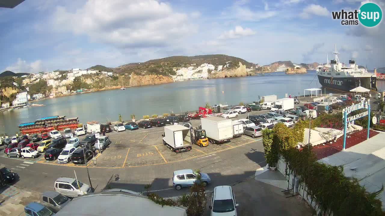Ponza port webcam – Island of Ponza
