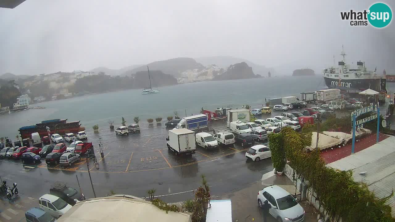 Webcam du port de Ponza – Île de Ponza