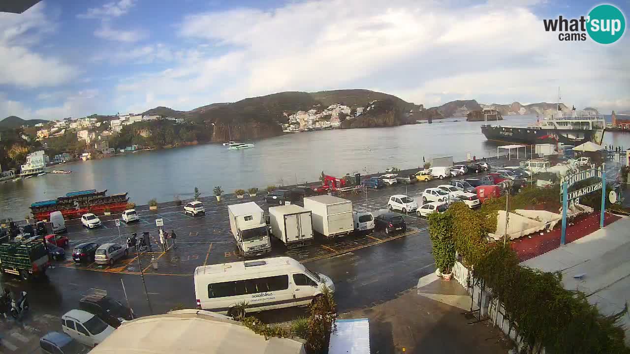 Webcam du port de Ponza – Île de Ponza