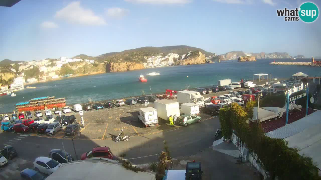 Webcam du port de Ponza – Île de Ponza