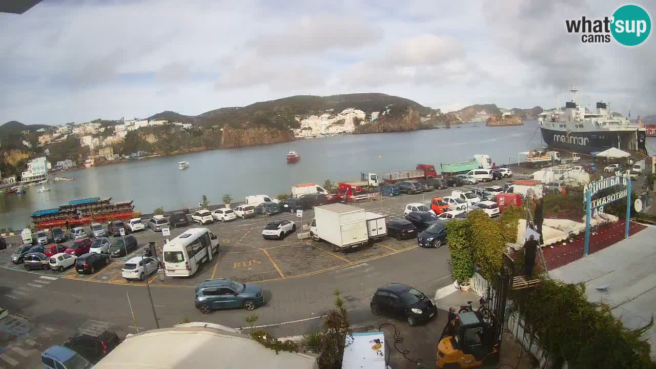 Ponza port webcam – Island of Ponza