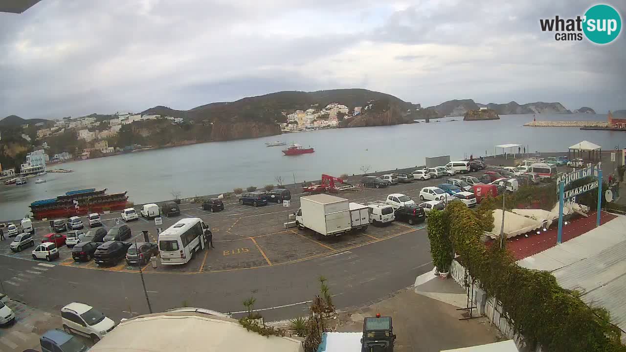 Webcam du port de Ponza – Île de Ponza