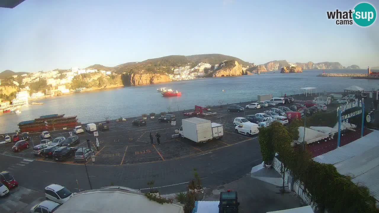 Webcam du port de Ponza – Île de Ponza