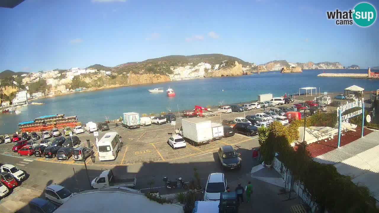 Webcam du port de Ponza – Île de Ponza