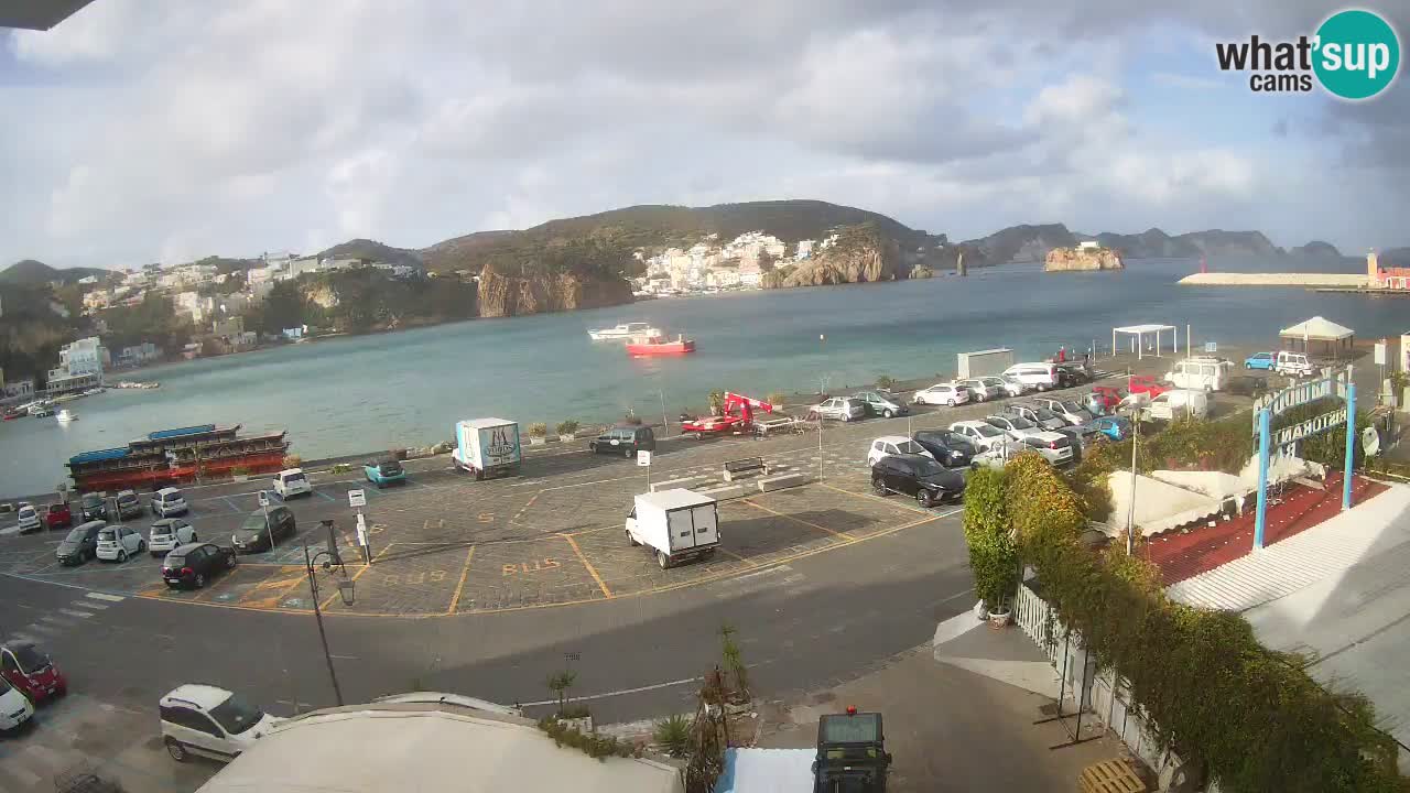 Insel Ponza Hafen webcam – Italien