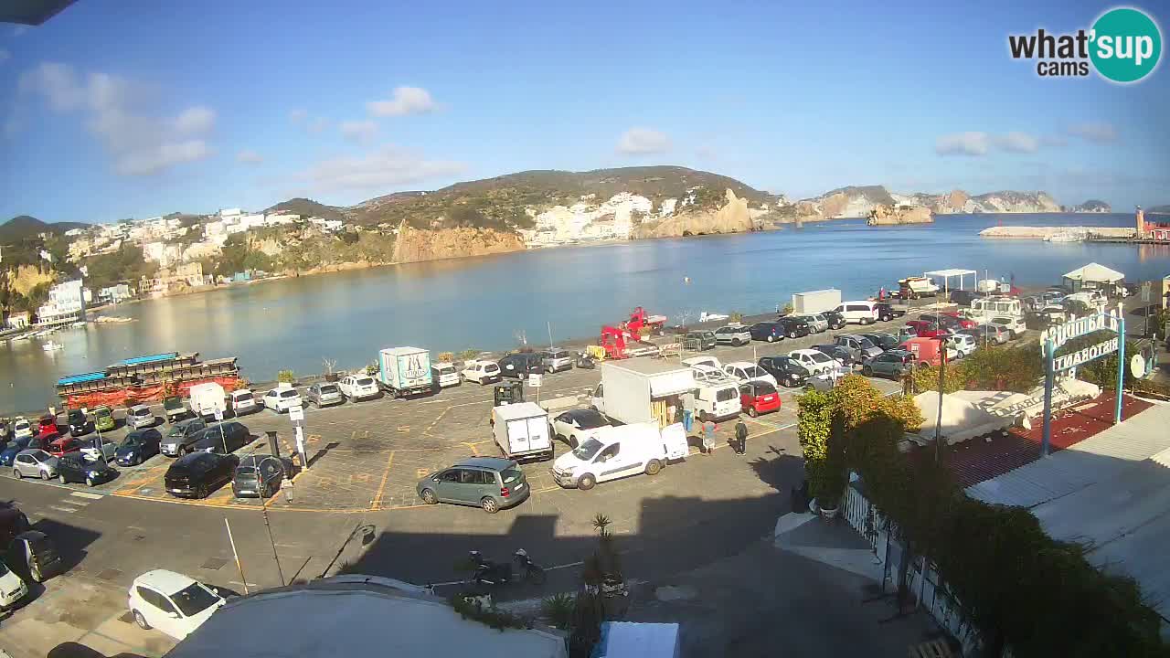 Insel Ponza Hafen webcam – Italien
