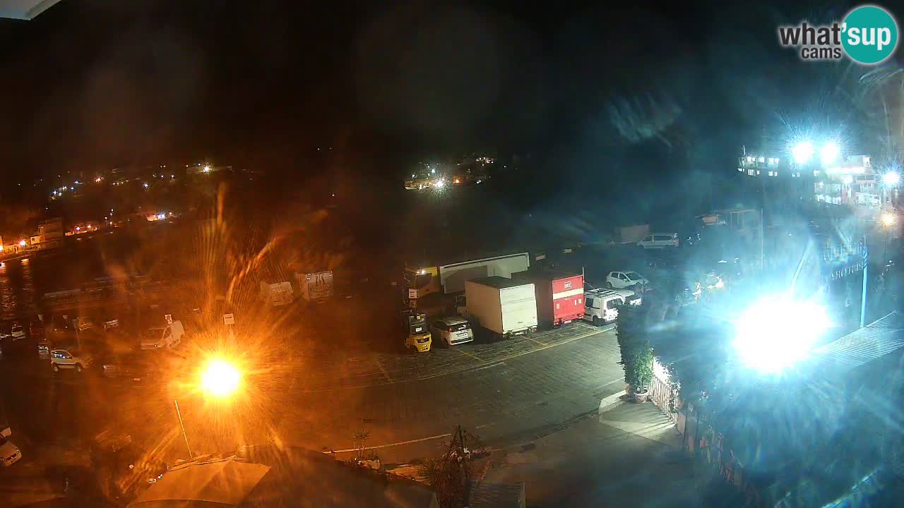 Insel Ponza Hafen webcam – Italien