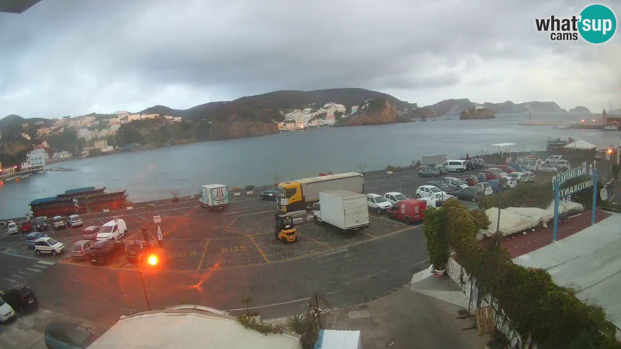 Insel Ponza Hafen webcam – Italien