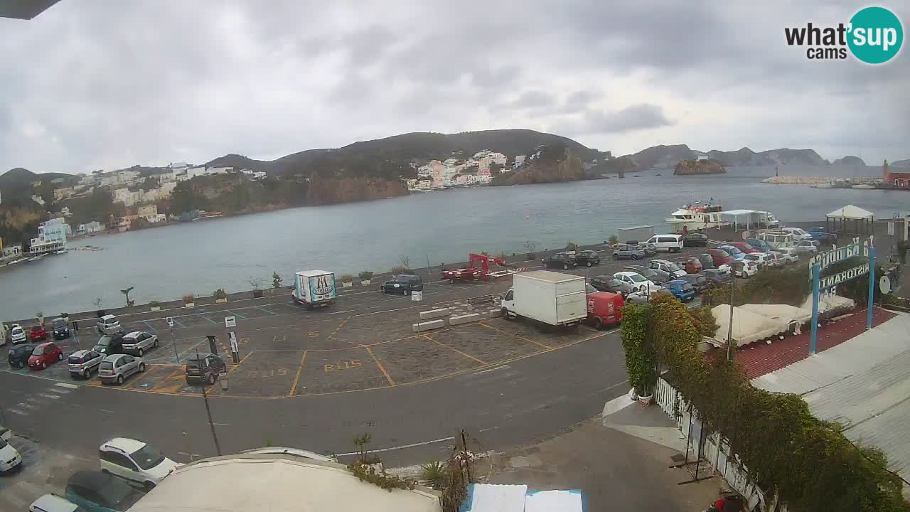 Insel Ponza Hafen webcam – Italien