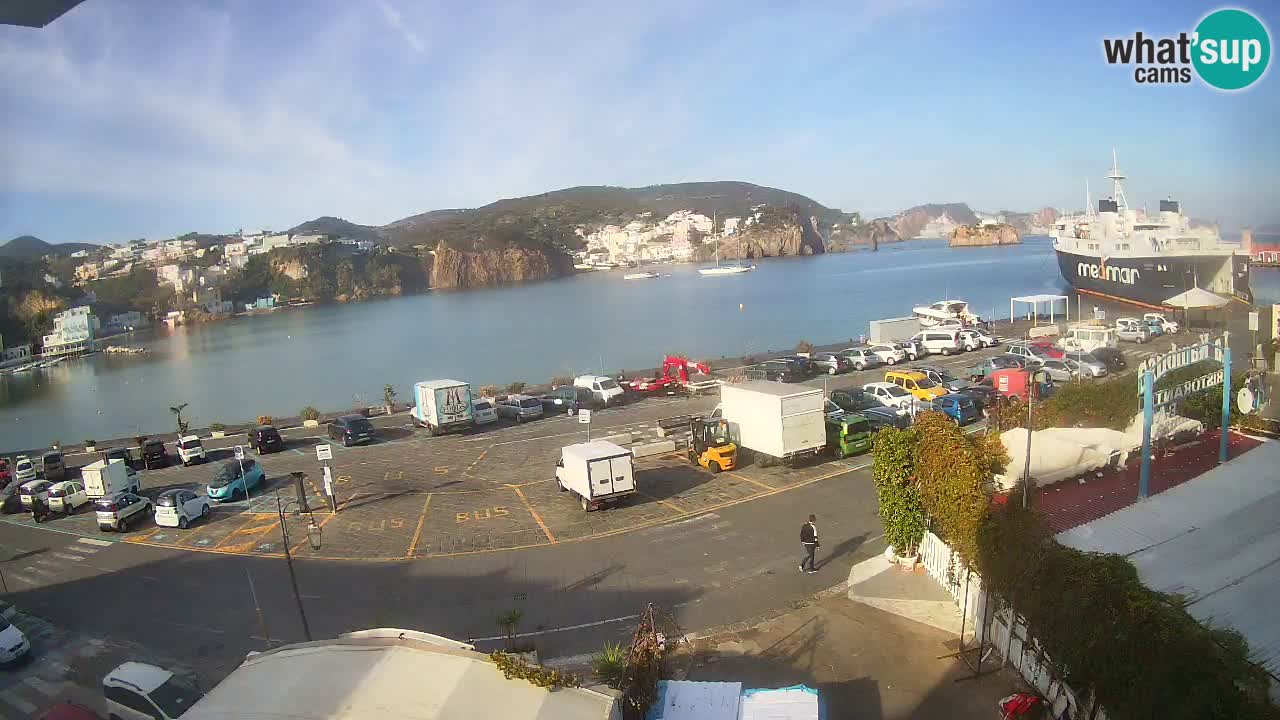 Web kamera luka Ponza – otok Ponza