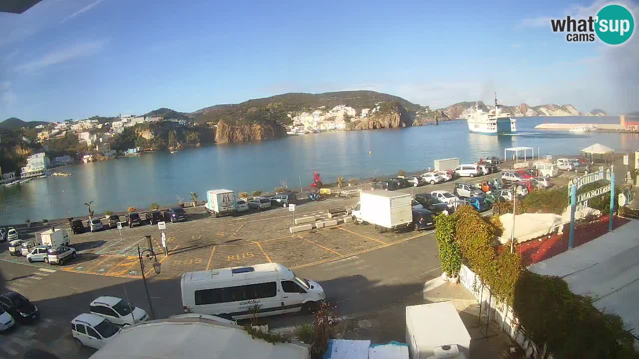 Webcam du port de Ponza – Île de Ponza