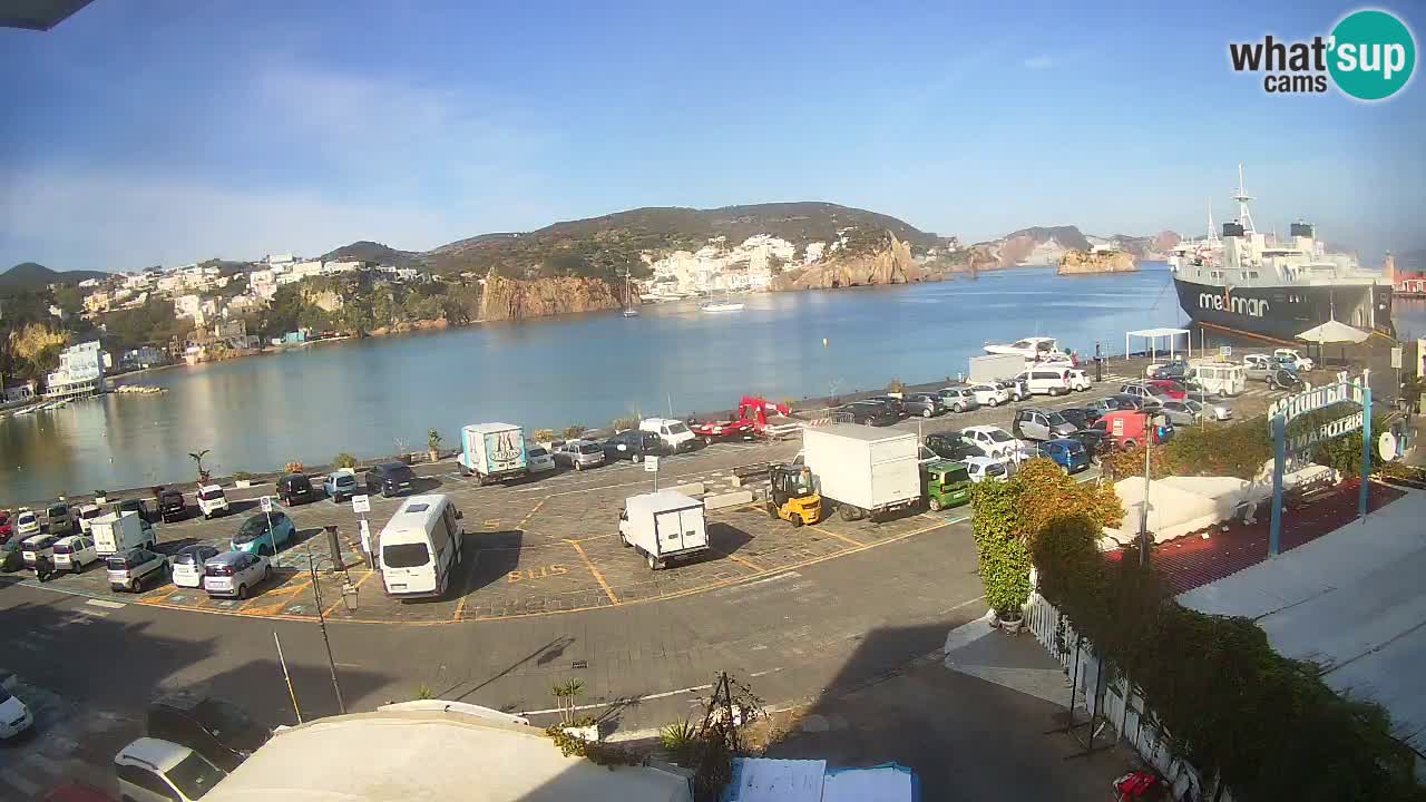 Ponza port webcam – Island of Ponza