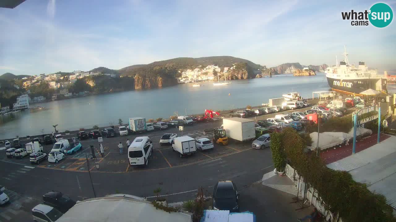Web kamera luka Ponza – otok Ponza
