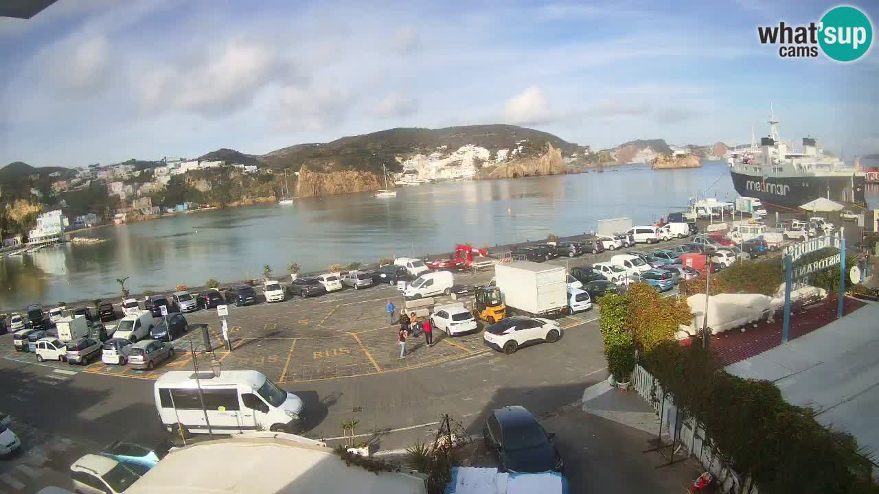 Ponza port webcam – Island of Ponza