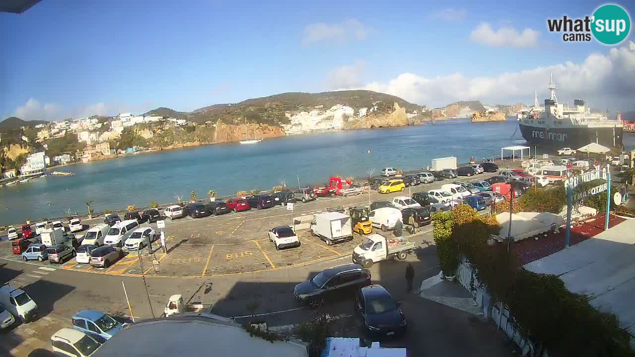Ponza port webcam – Island of Ponza