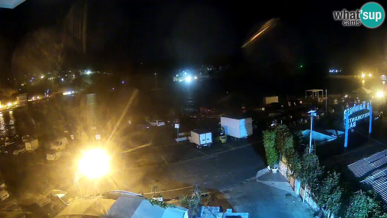 Web kamera luka Ponza – otok Ponza