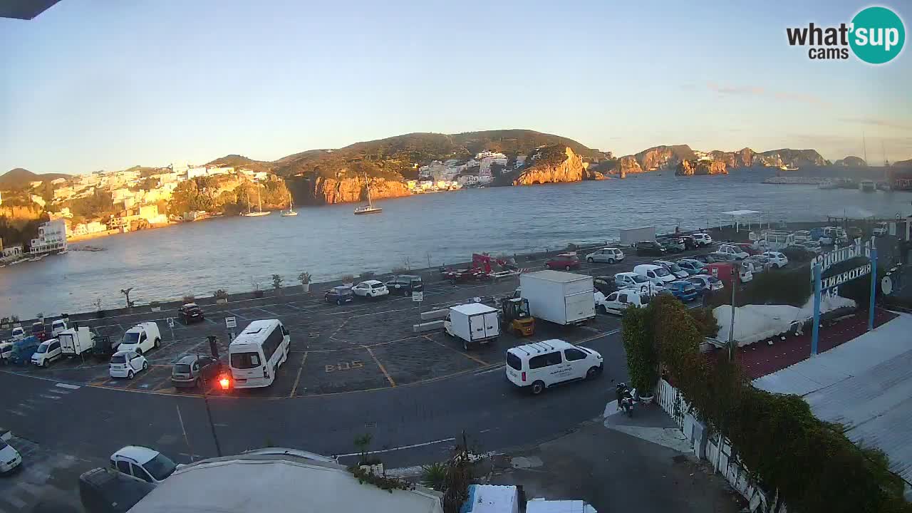 Ponza port webcam – Island of Ponza